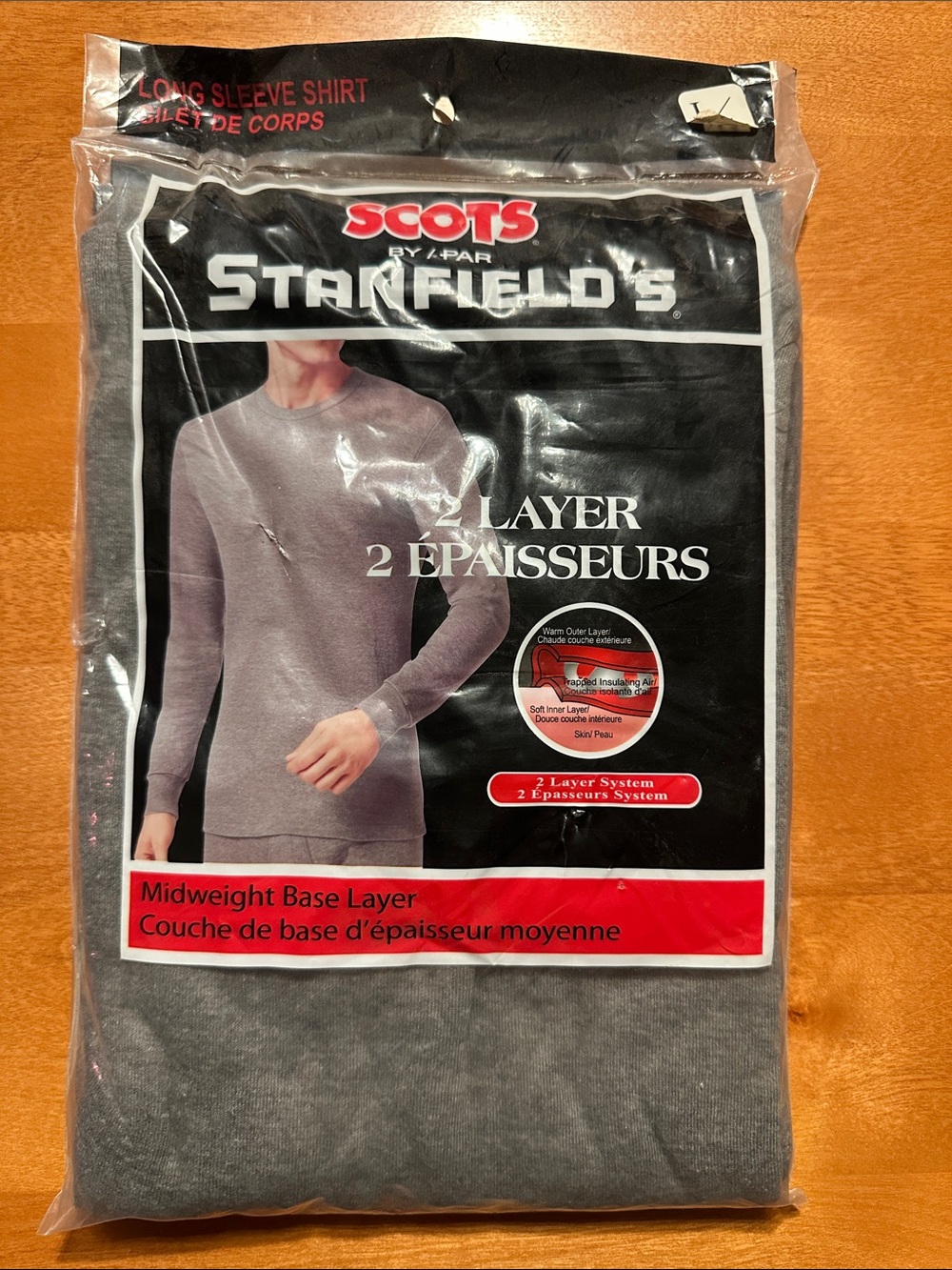 Men's Midweight Crewneck Sweater - Gray